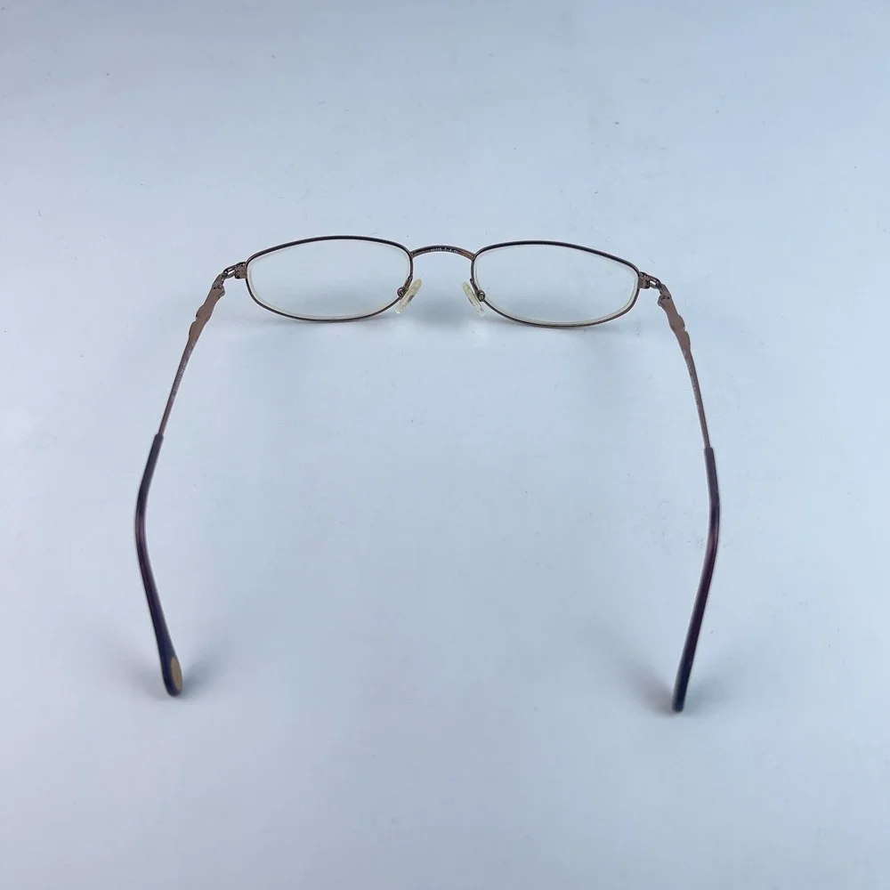Safilo Library 1439 Women Eyeglasses Frame Rose Gold Metal Full Rim 52-19-135 mm